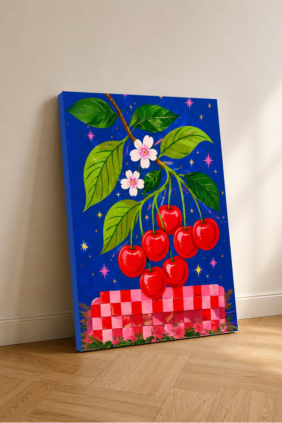 Esoriart 6'lı meyveli kanvas tablo seti - detay 2